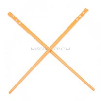 Diamante Chinese Hair Sticks (Orange)