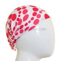 Red Polka Dot Headwrap