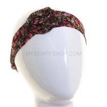 Brown Flower Headband