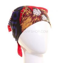 Multicoloured Wild America Eagle Bandana
