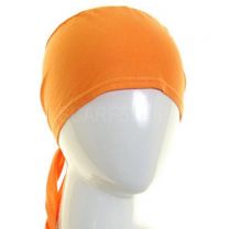 Orange Al Amira Tie Back Hijab Bonnet