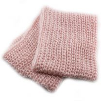 Pink Chunky Knitted Snood
