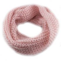 Pink Chunky Knitted Snood