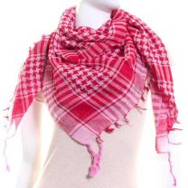 Red & Pink Arab Scarf (Shemagh)