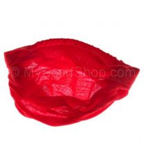Red Plain Jersey Headwrap