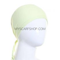 Lime Green Al Amira Tie Back Hijab Bonnet
