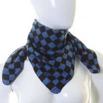 Blue Checkered Bandana